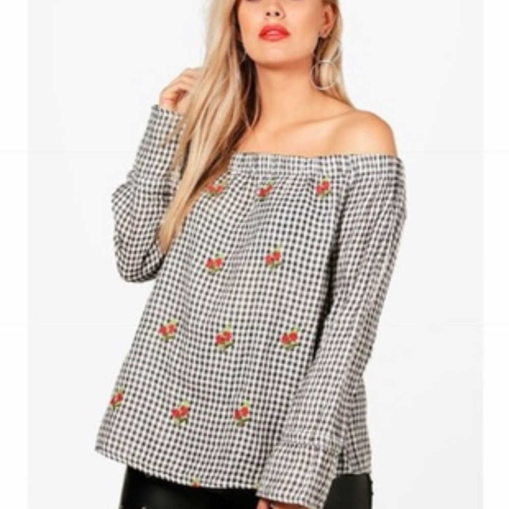 Off Shoulder Top - Picture 1 of 6